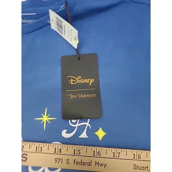 Disney Our Universe Tee Shirt Women's Size Medium New with Tags Aladdin Genie - Picture 4 of 7